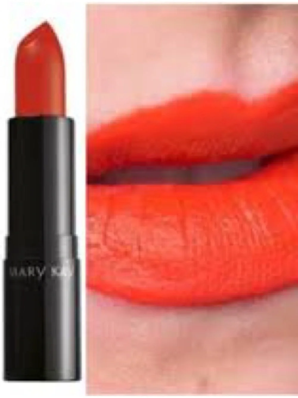 Mary Kay Matte Orange Mio Lipstick - Discontinued NIB